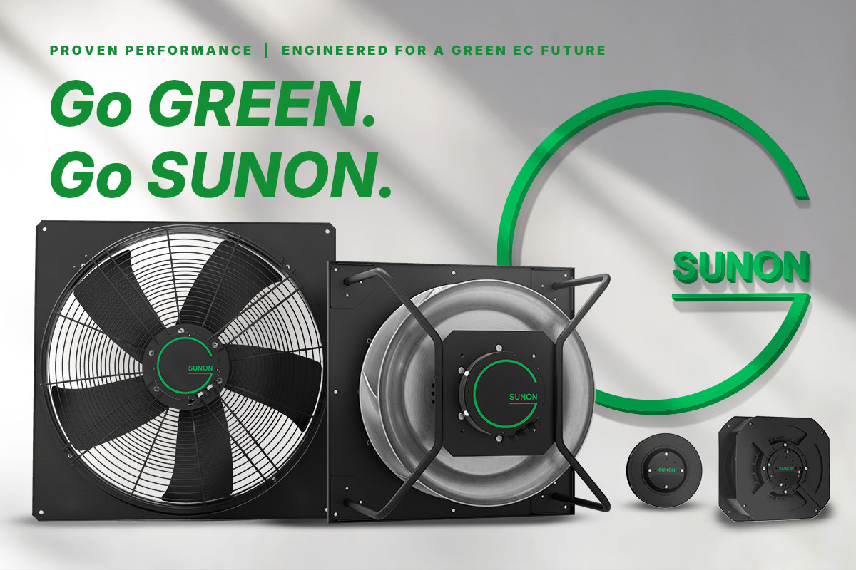 SUNON EC Fan Banner